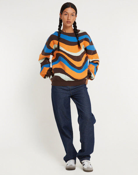 image of Ammaria Jumper in Wavy Rainbow