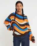 image of Ammaria Jumper in Wavy Rainbow