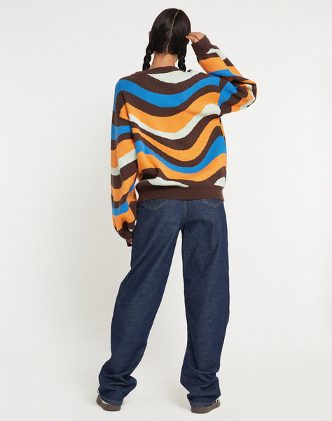 image of Ammaria Jumper in Wavy Rainbow