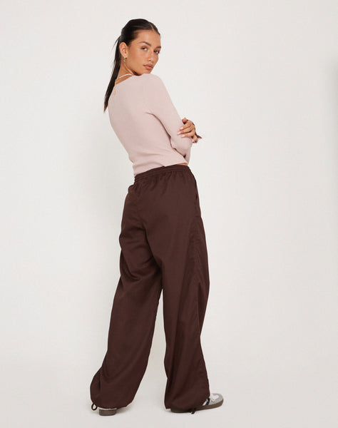 Image of Arleth Trouser in Brown