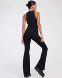 IMAGE OF Ginevra Jumpsuit in Lycra Black