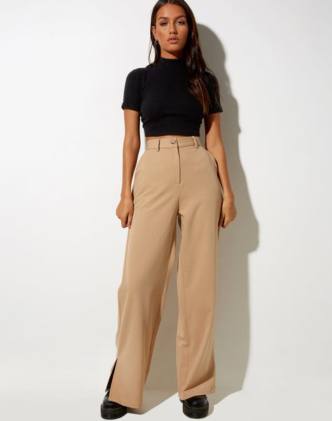 Image of Gege Trouser in Almond