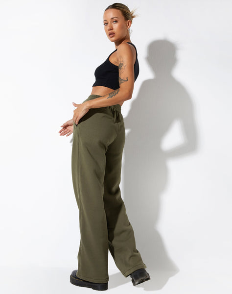 image of Leia Jogger in Grape Leaf Butterfly Embro