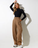 image of Sakila Trouser in Wool Brown