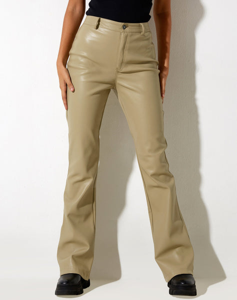 Image of Zoven Flare Trouser in Pu Sage