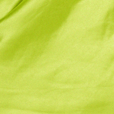 Palasha Midi Dress in Satin Lime Green