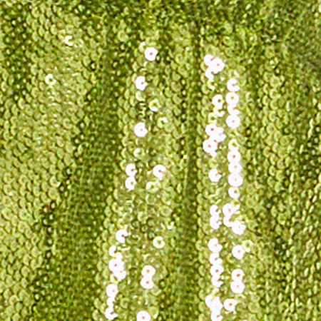 Runita Halter Top in Mini Sequin Lime Green