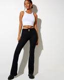 Image of Sekar Flare Trouser in Black