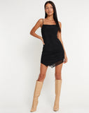 image of Shinura Mini Dress in Black