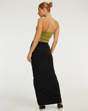 image of Tiska Bandeau Top in Lime