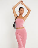 image of Tiska Bandeau Top in Pink