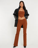 image of Zirnia Trouser in Coffee Bean