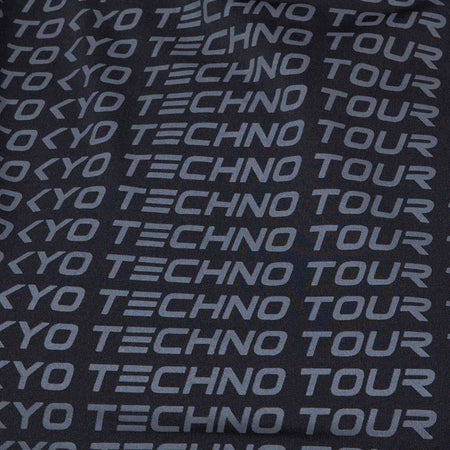 Rhala Crop Top in Tokyo Techno Tour Black