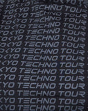 Rhala Crop Top in Tokyo Techno Tour Black