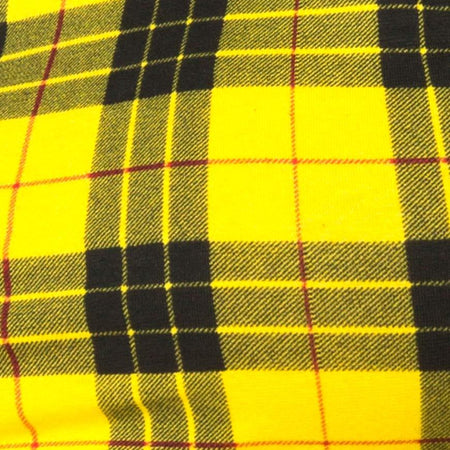 Rhala Crop Top in Winter Plaid Yellow