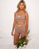 Image of Lou Hot Pant in Silver Mink in Modern Day Label Embro