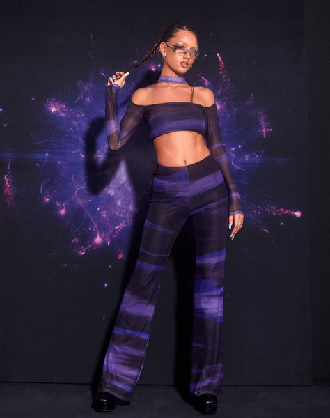 Image of Herly Flare Trouser in Cosmic Melt