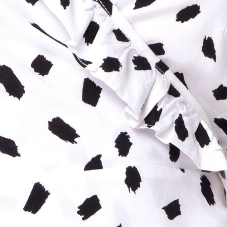 Rica Dress in Diana Dot White