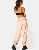 Jubie Cargo Trouser in Tan Drill