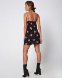 Roppan Slip Dress in Midnight Rose