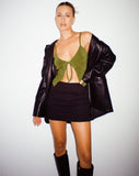 image of Rumak Top in Crepe Lime