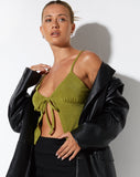 image of Rumak Top in Crepe Lime