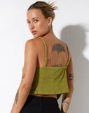 image of Rumak Top in Crepe Lime