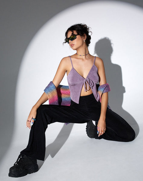 Image of MOTEL X OLIVIA NEILL Rumak Cami Top in Crepe Lavender