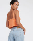 image of Rumak Top in Crepe Soft Orange