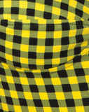 Ryon Bodice in Medium Gingham Yellow