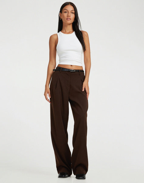 image of Sabara Trouser in Tailoring Cappuccino