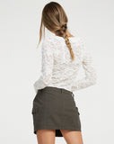 image of Sadiru Cardi in Lace Ivory