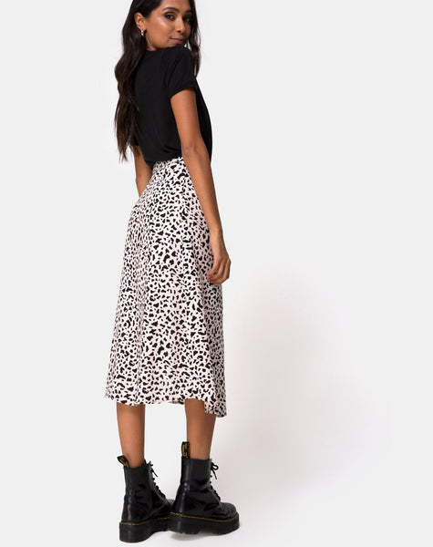 Saika Midi Skirt in Wild Thing