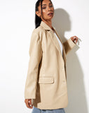 Image of Saken Blazer in Buttermilk