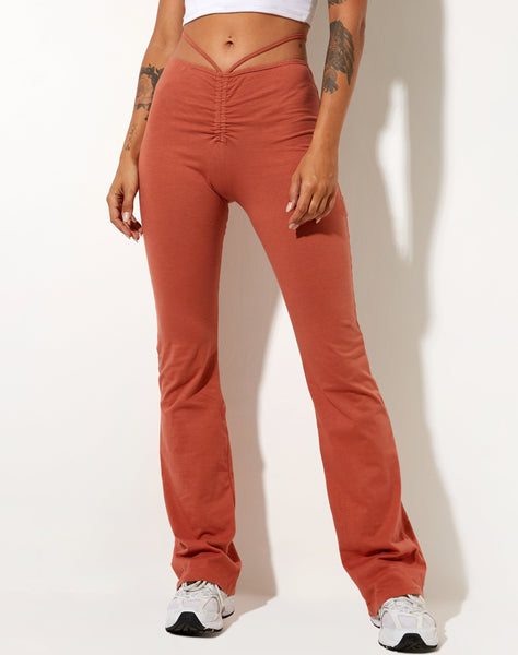 Image of Sakeri Flare Trouser in Cedar