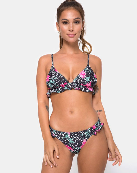 Sakila Bikini Bottom in Paradise Polka