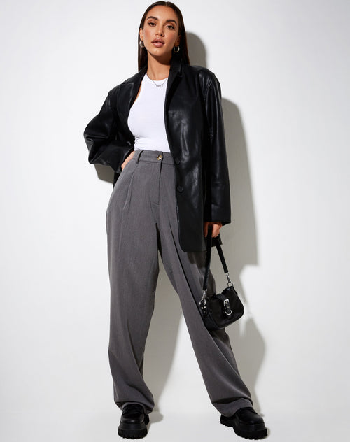 Sakila Trouser in Tailoring Charcoal