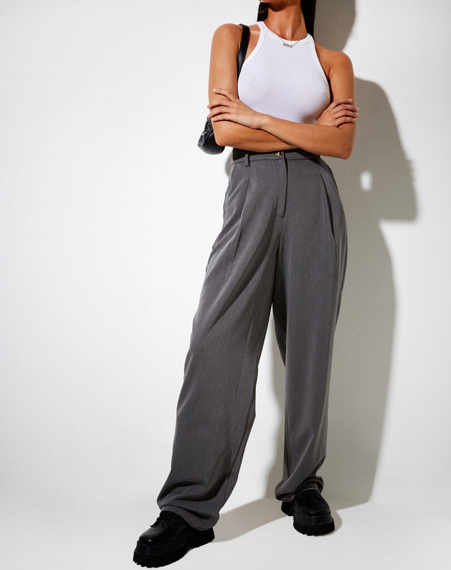 Sakila Trouser in Tailoring Charcoal