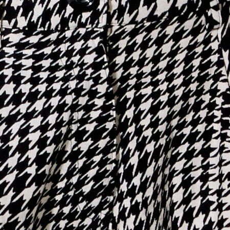 Sakila Trouser in Wavey Dogtooth