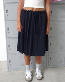 Image of Priha Midi Skirt in Tailoring Navy