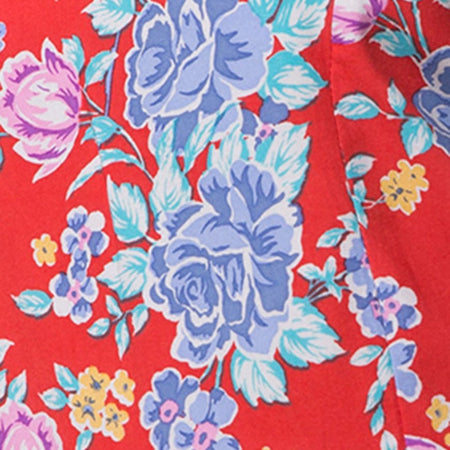 Samitta Cold Shoulder Playsuit in Vintage Fleur