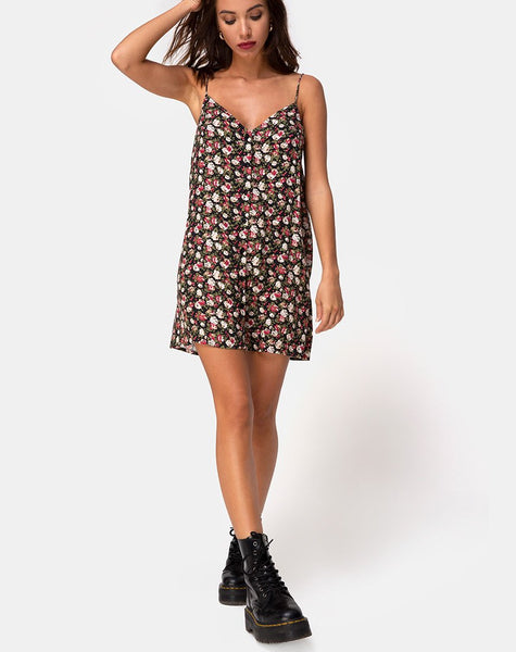 Sanna Slip Dress in Courtney Floral