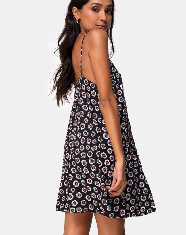 Sanna Slip Dress in Dancing Daisy