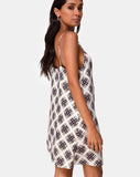 Sanna Slip Dress in Kate Check