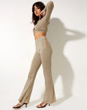 Image of Seneva Flare Trouser in London Fog