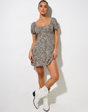 Image of Sasi Mini Dress in Spring Fling Floral Black