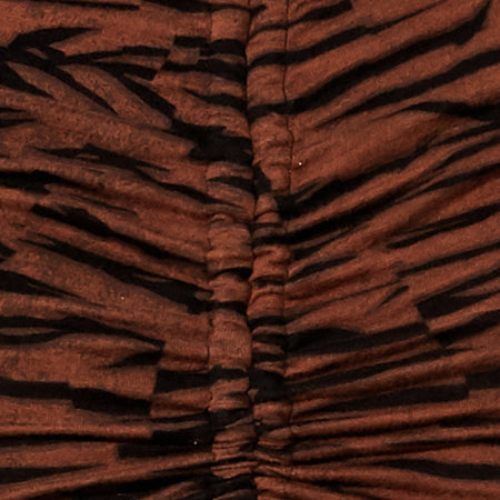 Sau Long Sleeve Top in Abstract Tiger Brown