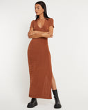 image of Savita Maxi Dress in Bronze