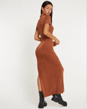 image of Savita Maxi Dress in Bronze