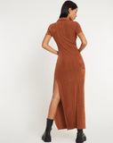 image of Savita Maxi Dress in Bronze